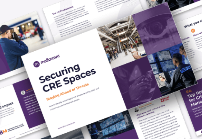 Securing commercial real estate Spaces