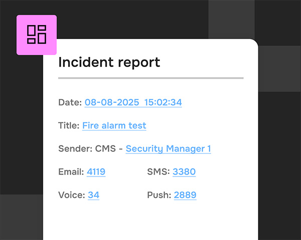 Incident report