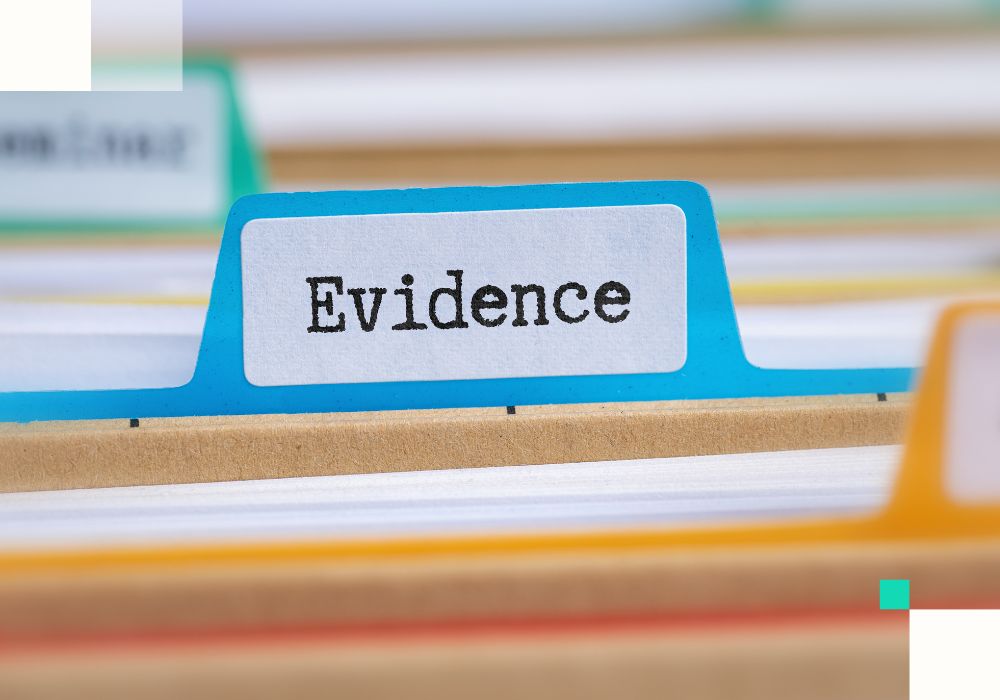 compliance evidence
