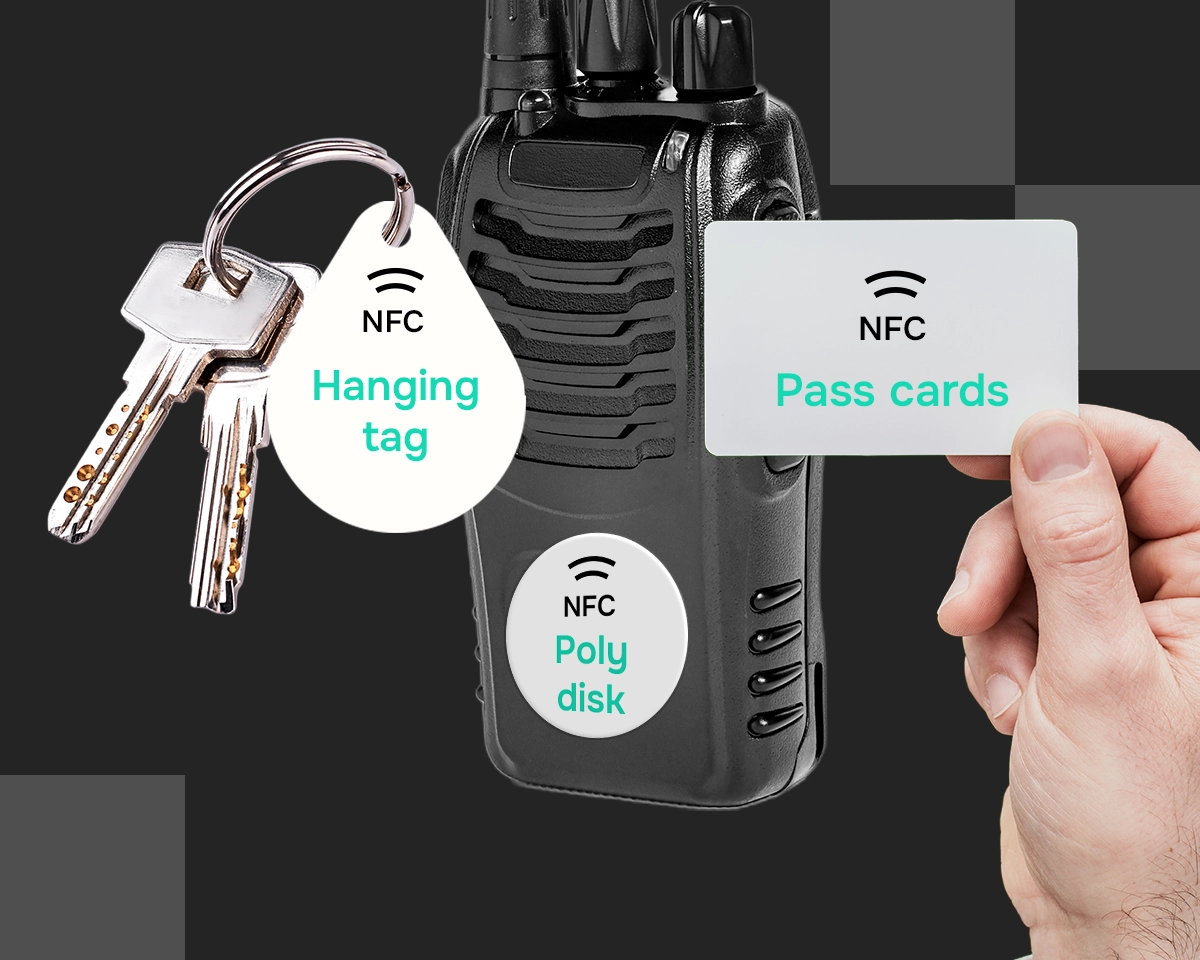 NFC asset tags